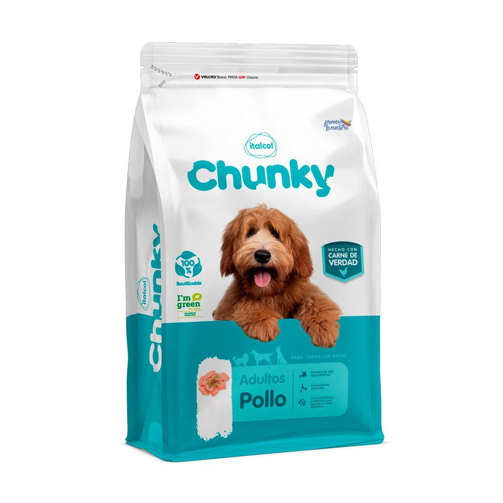 Chunky adultos pollo