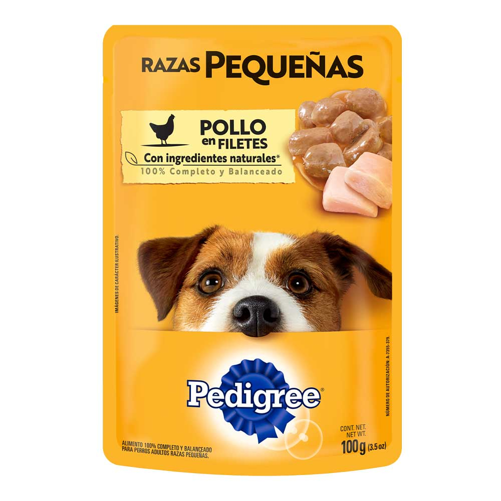 Pedigree razas pequeñas