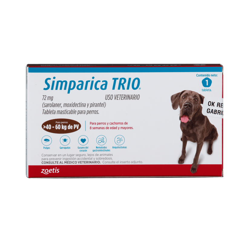 Antiparasitario para perro